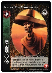 Icarus, The Manchurian Nosferatu Antitribu Third Edition V:TES VTES Vampire CCG - Picture 1 of 1