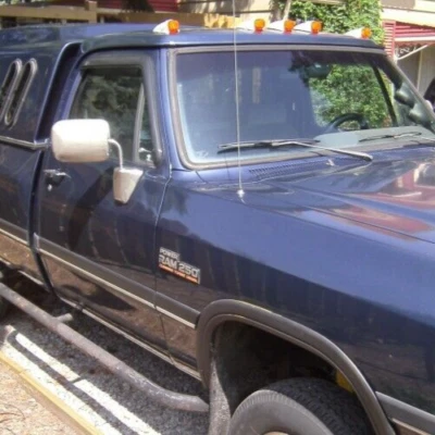 AVS Smoke 3M Stick-On Rain Guard Vent Vent Visors for 72-93 RamCharger D150 W250 - Image 1 of 2