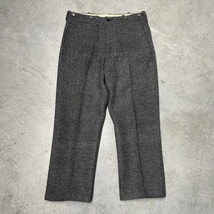Vintage 60er Woolrich Malone Hose Herren 34x30 Hosenträger Knopf schwer USA - Bild 1 von 24