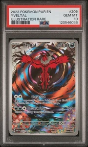 Yveltal #205 PSA 10 - Pokemon 2023 Pokemon SV Paradox Rift - Foto 1 di 2