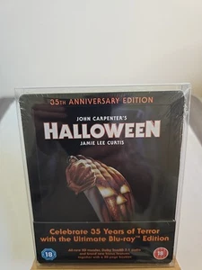 HALLOWEEN 35TH ANNIVERSARY BLU-RAY EDITION STEELBOOK, BRAND NEW SEALED - Picture 1 of 16