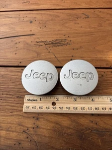 2- Jeep 5HT59TRMAC OEM Wheel Center Rim Cap Hub Dust Cover - Picture 1 of 5