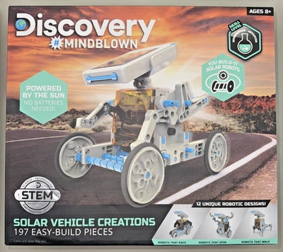 Discovery # Mindblown Solar Vehicle Creations (197 Pieces) Robots - Brand New - Image 1 of 2