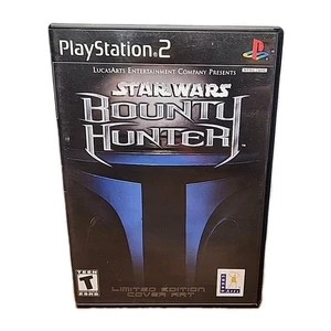 Star Wars Bounty Hunter PlayStation 2 Limited Edition Cover Art w/ Manual ~ VG - Picture 1 of 8