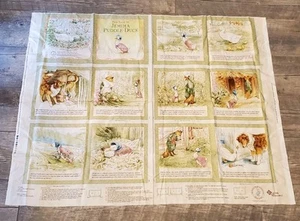 Beatrix Potter Tale of Jemima Puddle-Duck Fabric Panel Book Quilting Treasures - Picture 1 of 8