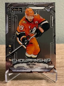 2024-25 Upper Deck O-Pee-Chee Platinum Showmanship Troy Terry #S-16 Anaheim Duck - Picture 1 of 2