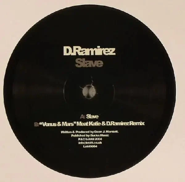 D. Ramirez Slave Vinyl Single 12inch Lot49 - Bild 1 von 1
