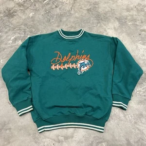Suéter de fútbol americano vintage de los Miami Dolphins talla mediana para mujer sudadera leyendas - Imagen 1 de 7