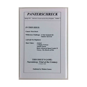 Minden Panzerschreck #2 w/Nuremberg - Trial of the Century Mag VG+ - Picture 1 of 1