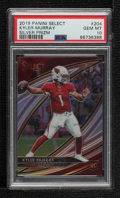 2019 Panini Select Field Level Silver Prizm Kyler Murray PSA 10 GEM MT Rookie RC - Image 1 of 2