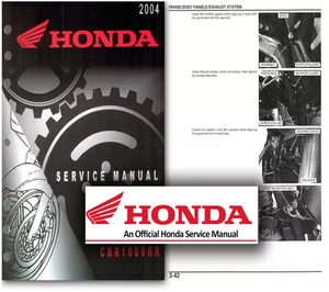Manuale riparazione officina assistenza Honda CBR1000RR FIREBLADE CBR1000 2004 - 2005 USB - Foto 1 di 1