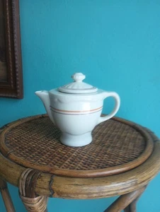 Shenango Vintage China Hot Water/ Tea Pot Restaurant Single Serving - Picture 1 of 6