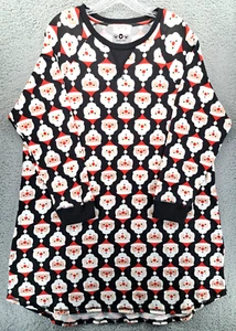 Black Sheep Fam Womens Size 1x Sleep Shirt Santa Christmas NEW MATCHING LOT OF 5 - Picture 1 of 11
