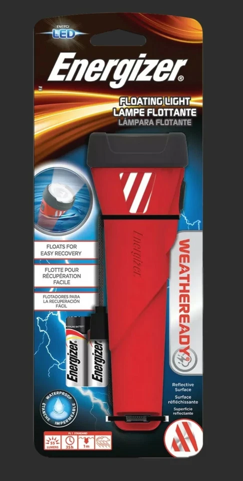 Lote de 2 Linternas LED Flotantes Energizer Weatheready WRWP21E Foto 1 de 1