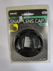 Bower Pro Series II 72mm Snap-On Lens Cap ~ CS72 ~ Protection from Dust & Impact - Picture 1 of 5