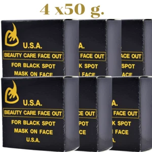 Brothers Soap U.S.A Beauty Care Face Out For Black Spot Mask on Scrub Acne x6 - Picture 1 of 6