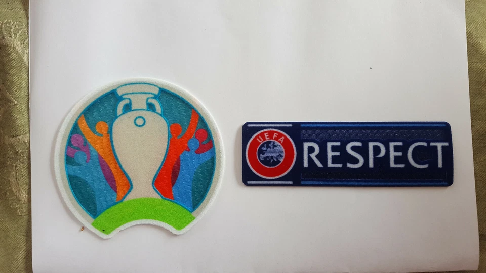 MARKENLOS 2020 UEFA Euro 2020 + Respect Patch neu