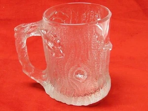 MCDONALDS 1993 PEDERNALDAS ÁRBOL MENDOUS TAZA TAZA DE CAFÉ DE VIDRIO TAZA ROCDONALDS   - Imagen 1 de 7