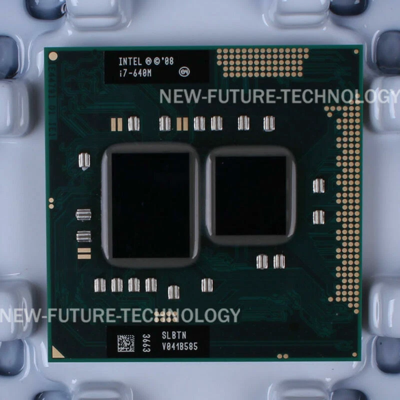 Intel Core i7-640M (CP80617004152AE) SLBTN 2.5/2.8 GHz Socket P CPU 35W - Image 1 of 1
