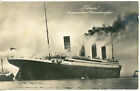 White Star Line's TITANIC of 1912 getting under way  (Card # 2)