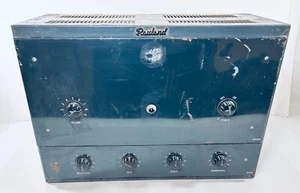 RAULAND BORG Tube Audio Amplifier 6L6 RA4260A & RC4202 (Untested) - Picture 1 of 9