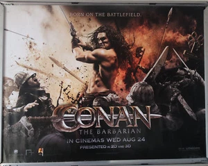 Cinema Poster: CONAN THE BARBARIAN 2011 (Quad) Jason Momoa Ron Perlman - Bild 1 von 1