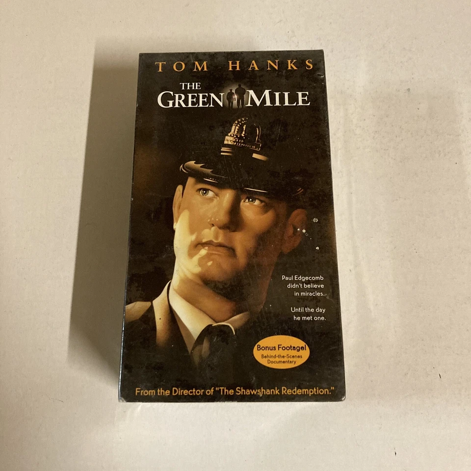 The Green Mile VHS Tom Hanks 2 Tape Set