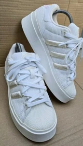 ZAPATILLAS ADIDAS SUPERSTAR BONEGA AUDACES TALLA UK 6 ALGODÓN CREMA Y BEIGE EXCELENTES - Imagen 1 de 10