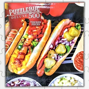 Puzzlebug Deluxe Hot Dog Station Puzzle 500 dickere Teile - Bild 1 von 6