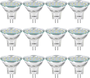 3W MR11 LED Landscape Light Bulbs, Low Voltage 12V 20W Halogen Replacement for O - Picture 1 of 12