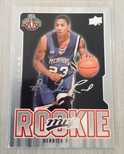 Derrick Rose 2008-09 Upper Deck MVP Rookie Card Silver Script