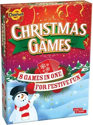 Cheatwell Christmas Games - Card Family Game Xmas Trivia / Charades Quiz - Image 1 of 4