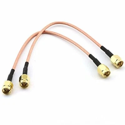0.1m to 2.5m SMA Male to SMA Male RG316 Coaxial Pigtail  Antenna Extender Cable - Image 1 of 4
