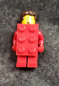 Lego BAM ROJO Ladrillo Disfraz Minifigura (C18B1) - Imagen 1 de 4