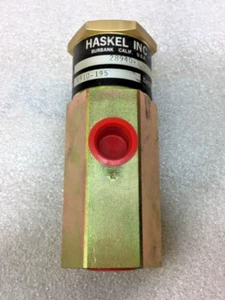 HASKEL 28940-1 RELEASE VALVE 1/2" NPT NEW NO BOX - Picture 1 of 3