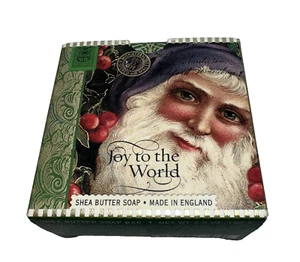 Michel Design Works Joy to the World Shea Butter Soap Christmas Made England - Picture 1 of 6