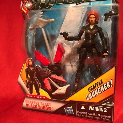 Figura Marvel Avengers Movie Series 3.75" Black Widow # 14 *NUEVA* Hasbro 2011 Foto 1 de 4