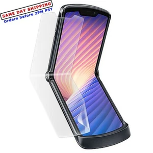 Wear-Resisting Soft Screen Protector Flim for Motorola razr 5G (2020) CellPhone - Picture 1 of 1