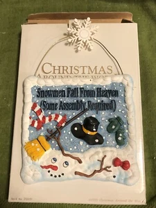 Christmas Around The World Snowmen from Heaven Plaque - Picture 1 of 9
