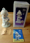 PRECIOUS MOMENTS FIGURINE TAKE TIME TO SMELL THE FLOWERS 1995 EASTER SEALS BOXED