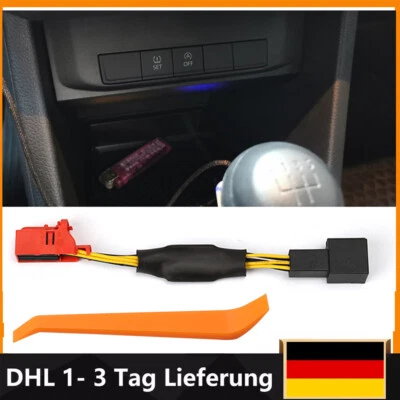 Cable de arranque de parada de coche motor eliminador canceller conector para VW Skoda Caddy T5 - Imagen 1 de 4