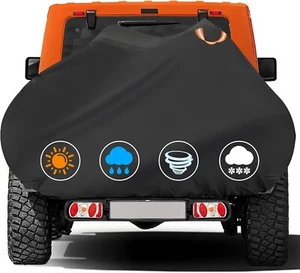 Bike Cover for Transport 2 Bikes - Bike Covers for outside Storage on Rear Bike - Picture 1 of 9