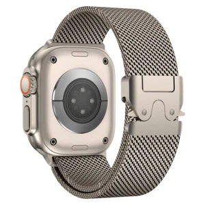 For Apple Watch Ultra 2 49mm 46mm45mm Milanese Loop Bracelet Watch Band Strap - Photo 1 sur 18