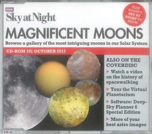 BBC Sky At Night Cd-Rom, Magnificent Lunes, #101 Octobre 2013, Windows, Mac - Photo 1/2