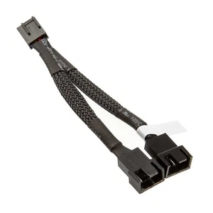 10x Akasa PWM Y-Kabel gesleevt - 15cm - Afbeelding 1 van 5