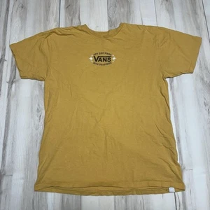Vans Shirt Center Logo Graphic Tee Off The Wall Size Large - Picture 1 of 5