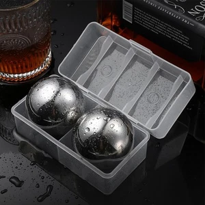 Nuevos cubitos de hielo de bar piedras de enfriamiento para whisky vino bolas de hielo reutilizables - Imagen 1 de 12