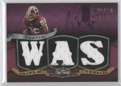 2009 Topps Triple Threads Relics Purple /20 Clinton Portis #TTR-52 - Image 1 of 2
