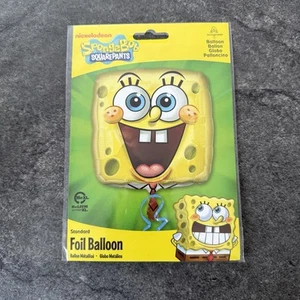 Spongebob Squarepants Anagram Square Foil Balloon - Picture 1 of 2