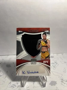 2023 Panini Chronicles UFC Crown Royale Silhouettes Ketlen Vieira Auto /99 - Picture 1 of 4